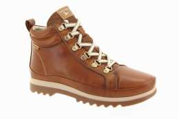 PIKOLINOS Dámský hnědý kožený zateplený kotník