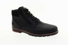 RIEKER Pánský kožený černý kotník