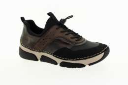 RIEKER Dámské černé tenisky