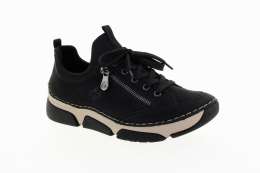 RIEKER Dámské černé tenisky