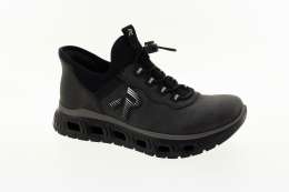 RIEKER Dámské antracitové tenisky 