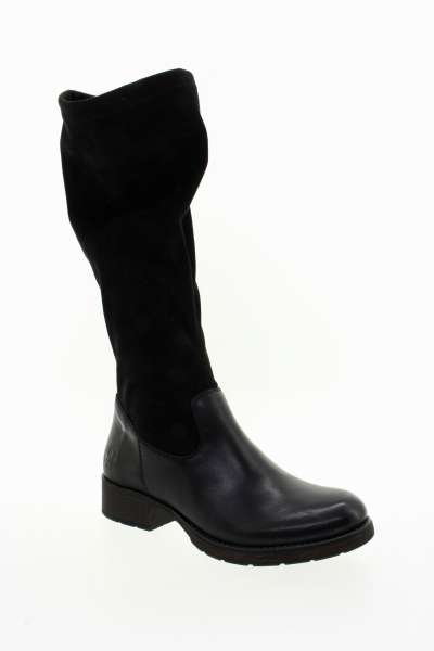 RIEKER Dámské černé kozačky