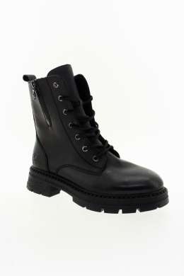 RIEKER Dámský kožený černý kotník