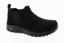 SKECHERS Dámský černý kožený kotník