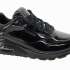 SKECHERS Dámské černé kožené tenisky