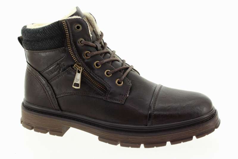 WRANGLER Pánský hnědý kotník