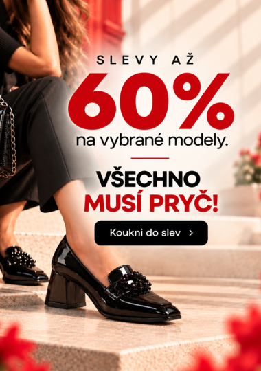 Slevy až 60 % na  vybrané modely