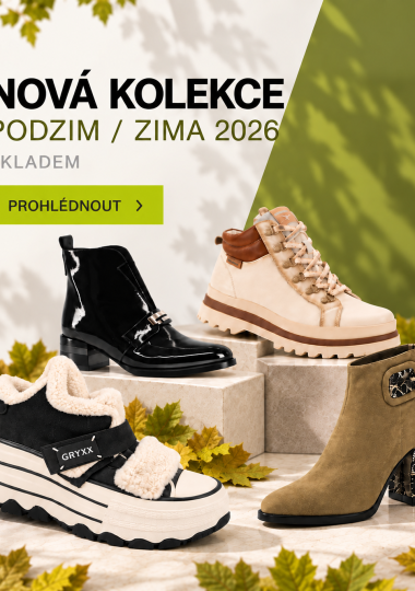 NOVÁ KOLEKCE PODZIM ZIMA 2026