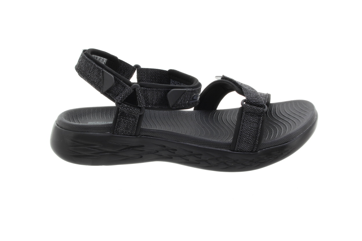 SKECHERS Dámské černé sandálky