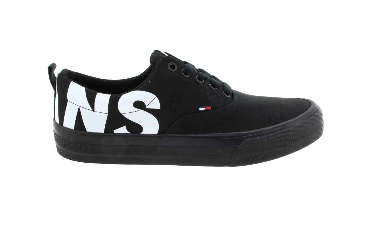 TOMMY HILFIGER Pánské tenisky black