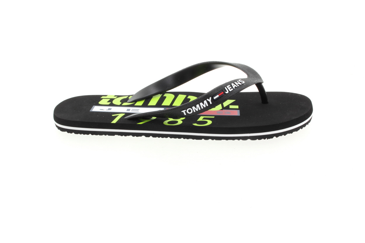 TOMMY HILFIGER Pánské žabky black