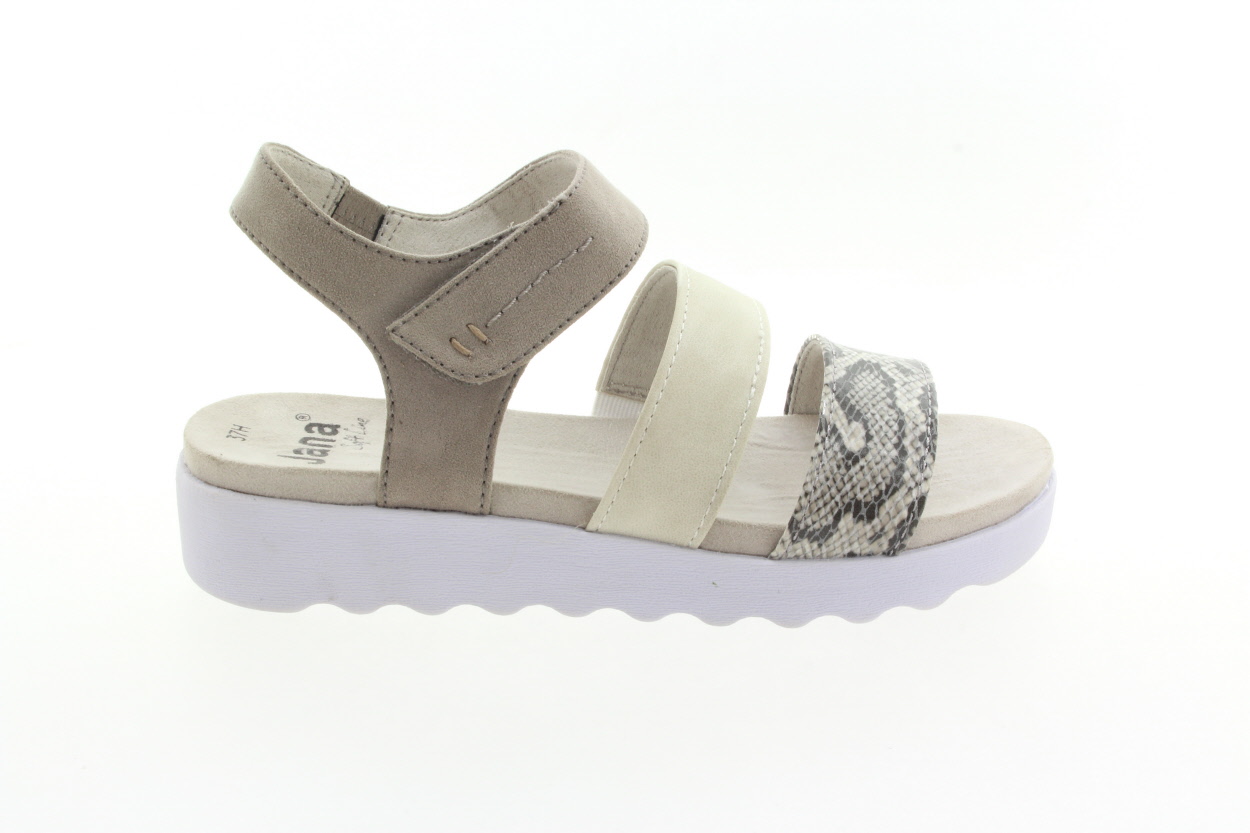JANA Dámské letní sandály grey