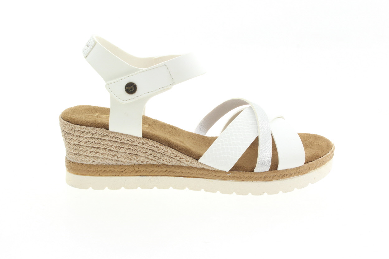 MUSTANG Dámské letní sandálky weiss