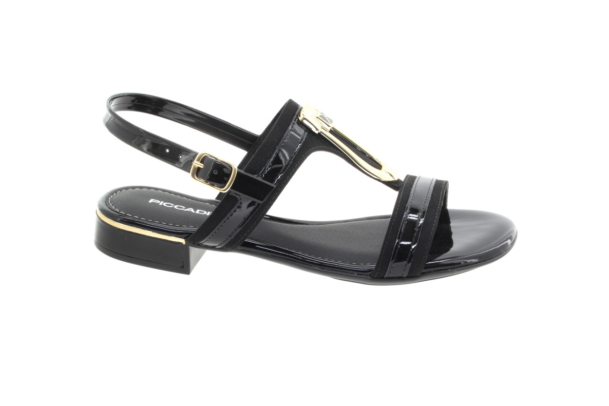 PICCADILLY Dámské letní sandálky black