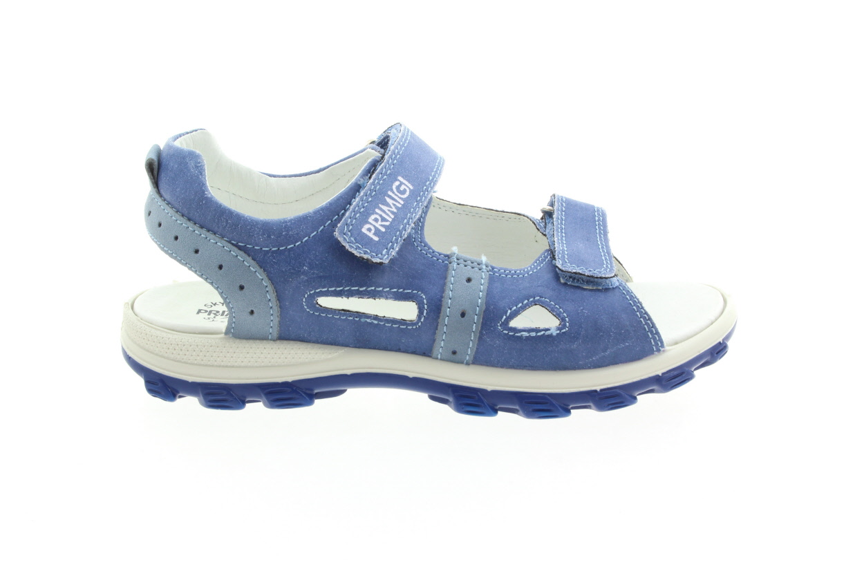 PRIMIGI Chlapecké kožené sandálky azzurro