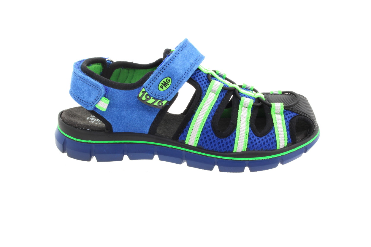PRIMIGI Chlapecké sandály kožené blue