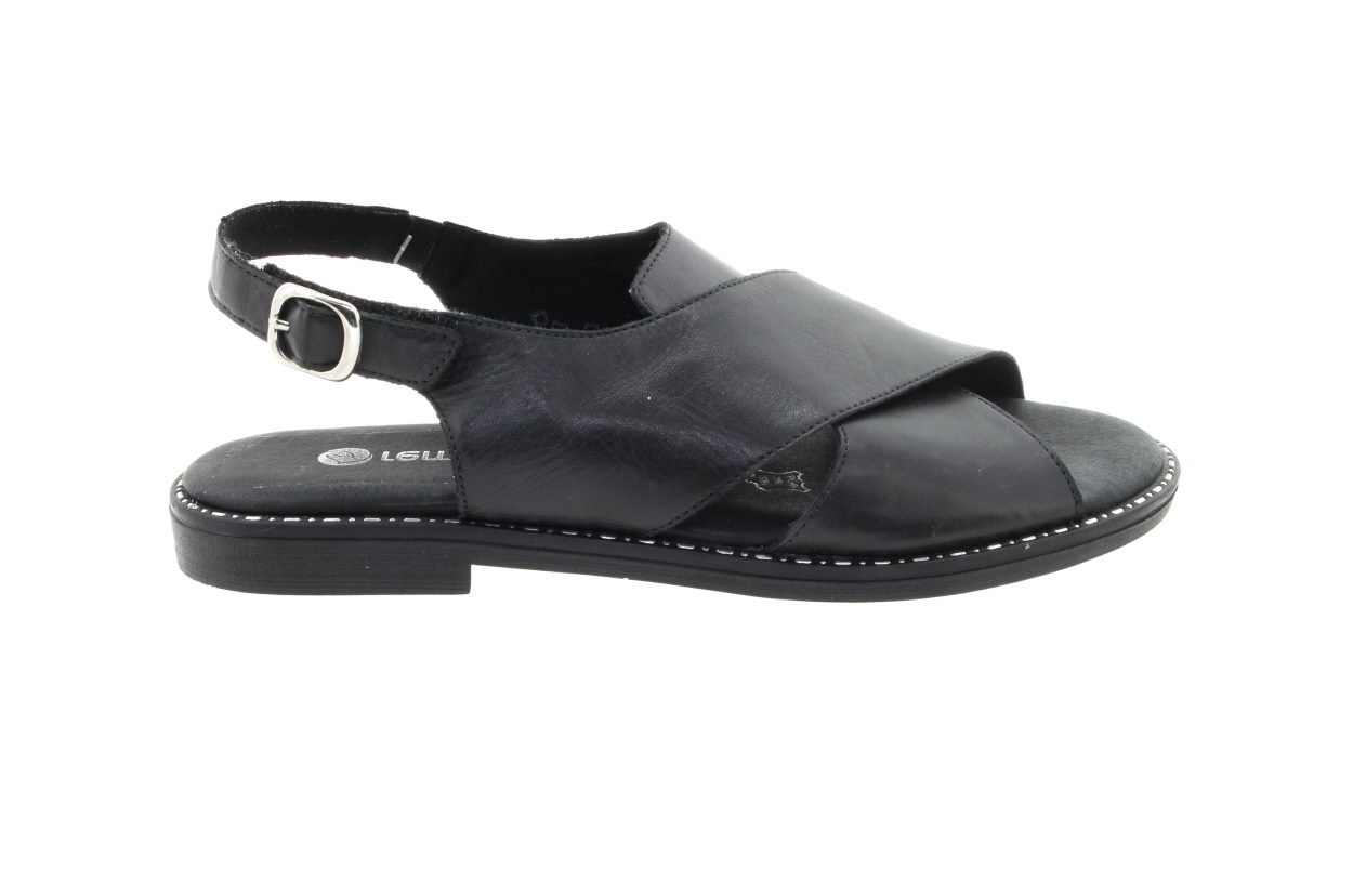 REMONTE Dámské letní sandálky kožené black