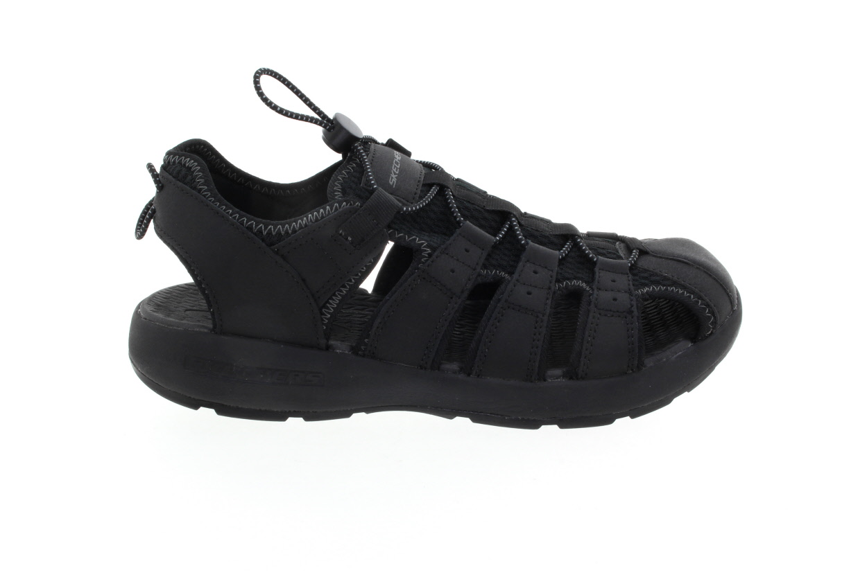 SKECHERS Pánské letní sandály black 