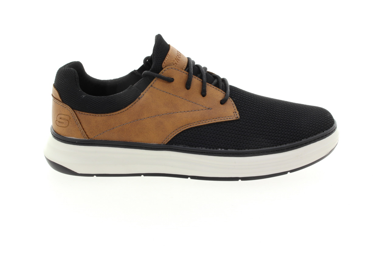 SKECHERS Pánské celoroční polobotky černé