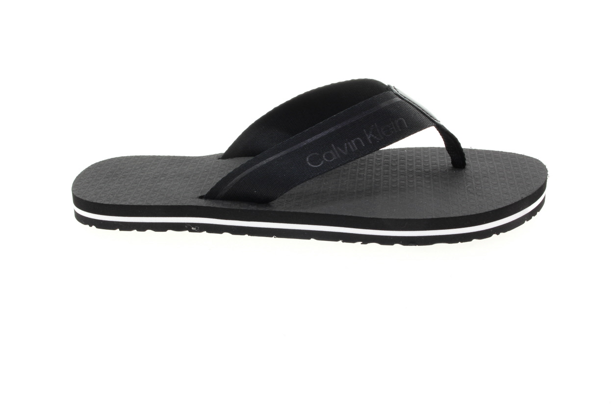 CALVIN KLEIN Dámské černé žabky