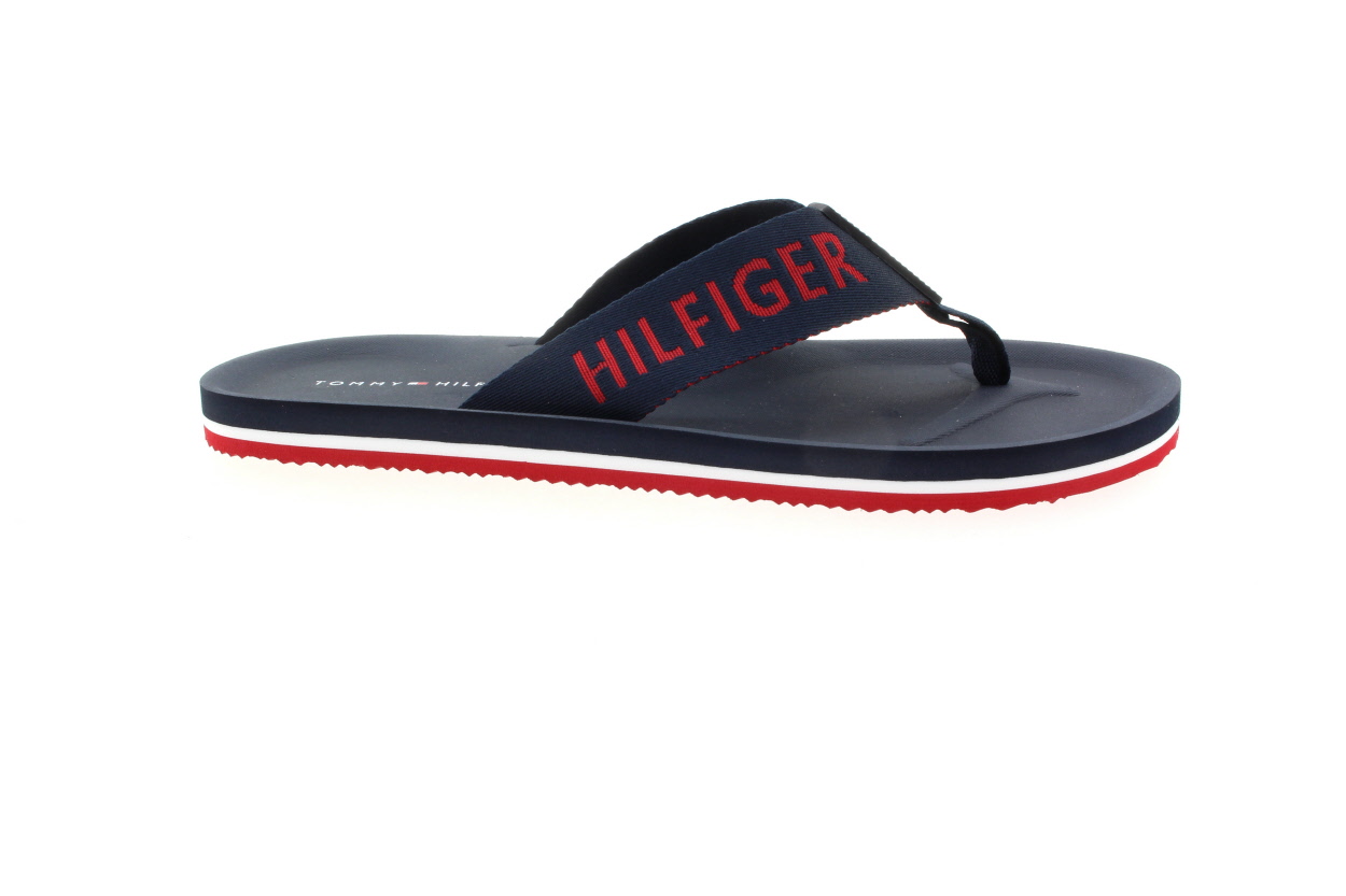 TOMMY HILFIGER Pánské tmavě modré žabky