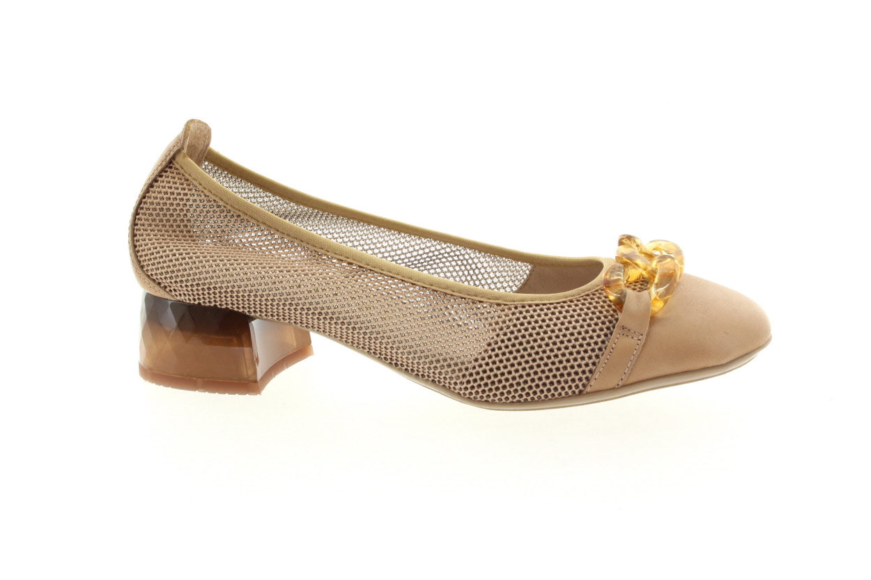 HISPANITAS Dámské kožené béžové baleríny