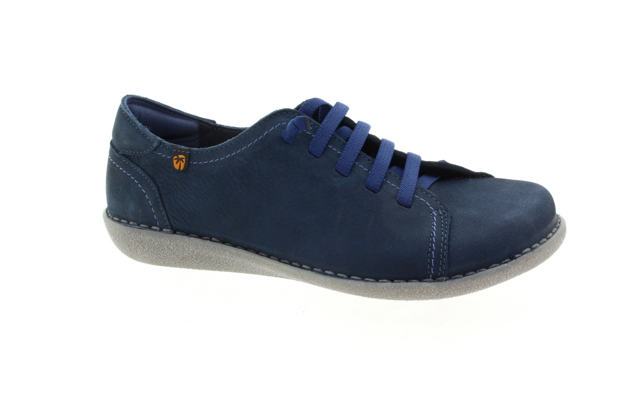 JUNGLA Dámské kožené tmavě modré tenisky