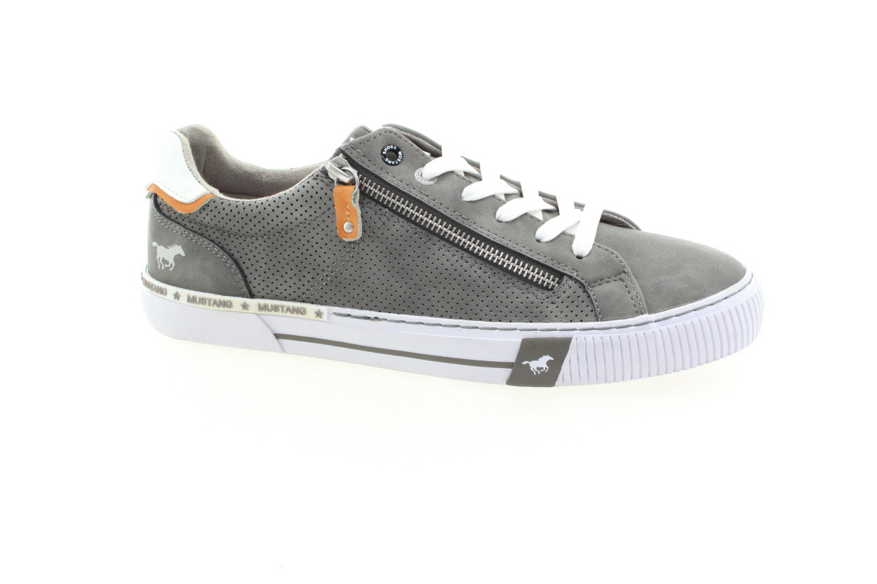 MUSTANG Pánské šedé celoroční tenisky