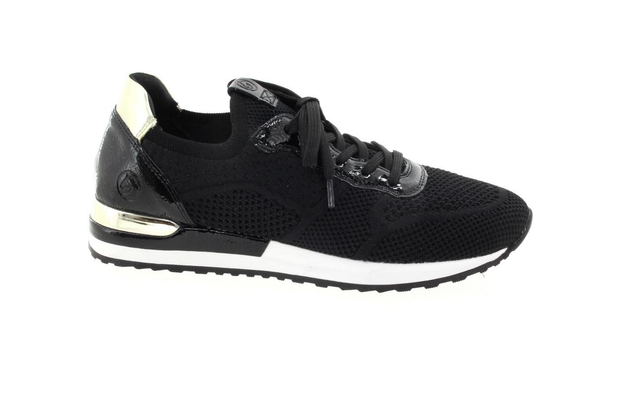 REMONTE Dámské černé textilní tenisky