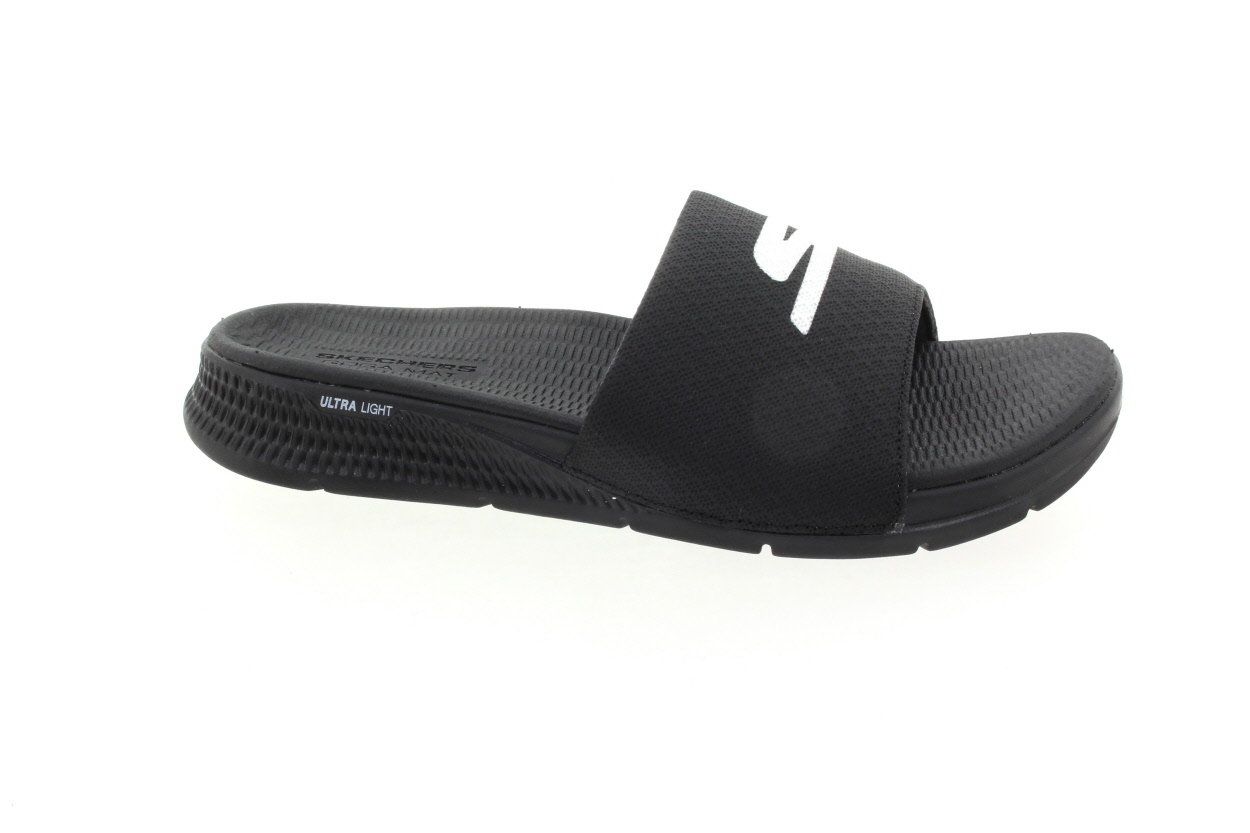 SKECHERS Pánská letní černá pantofle