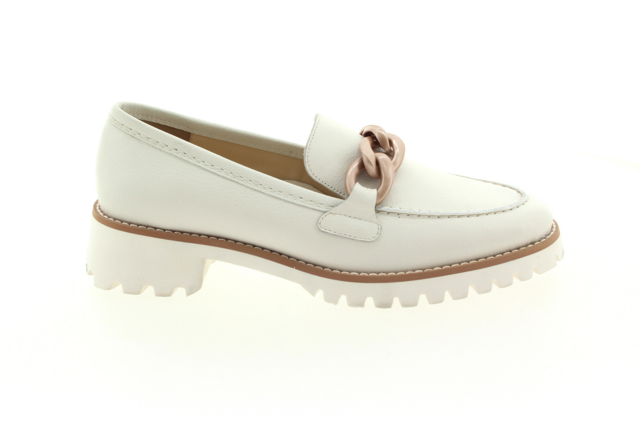ARA Dámské kožené krémové mokasíny