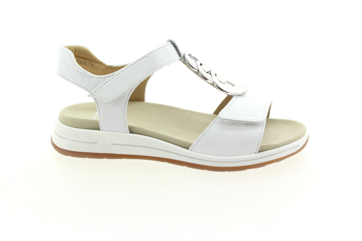 ARA  Dámské kožené bílé sandály