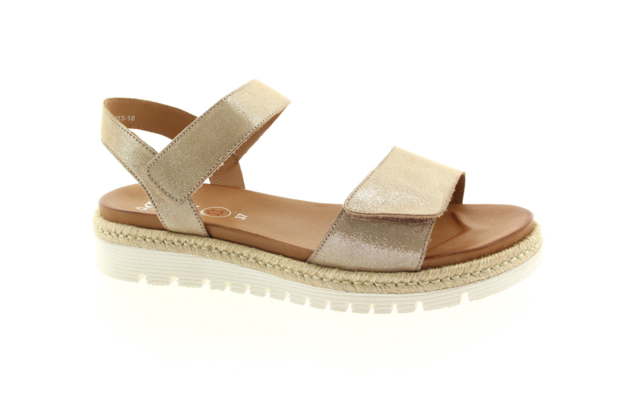 ARA Dámské kožené béžové sandály