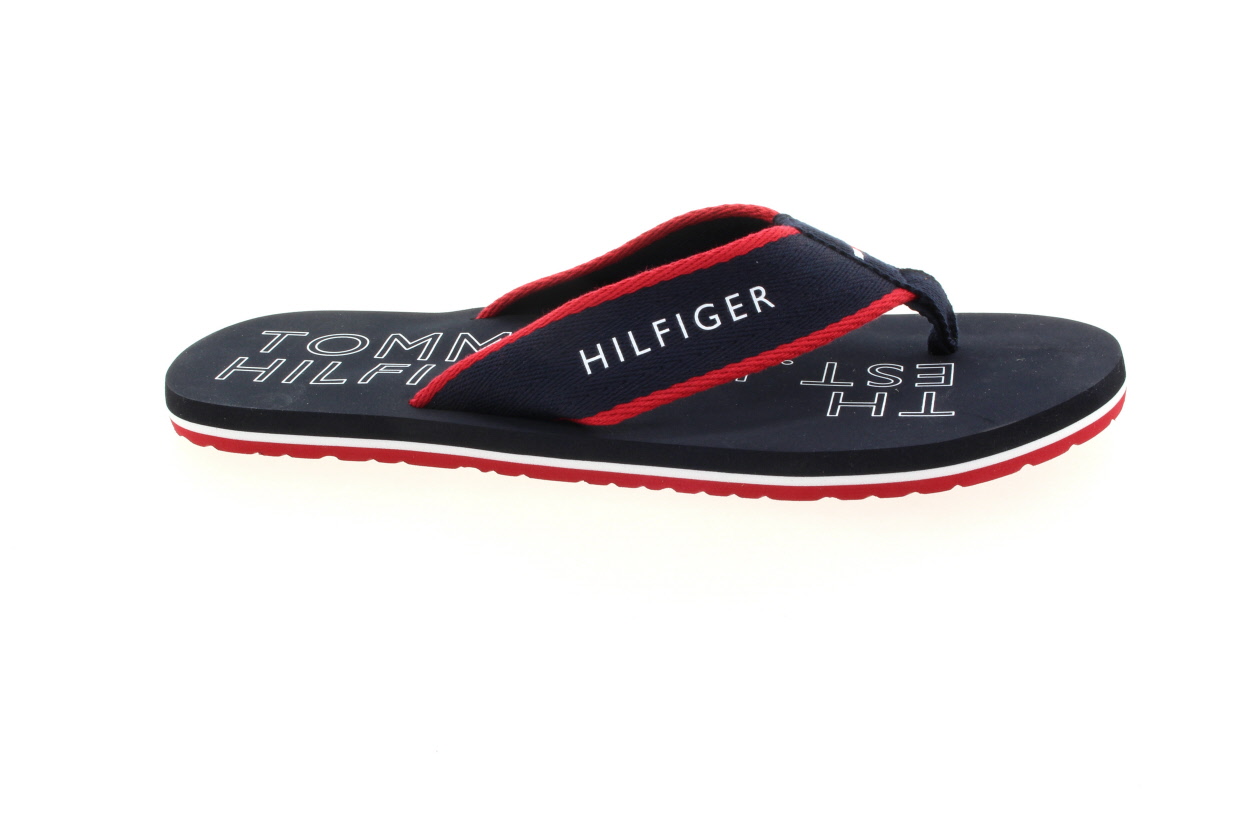 TOMMY HILFIGER Pánské tm.modré žabky
