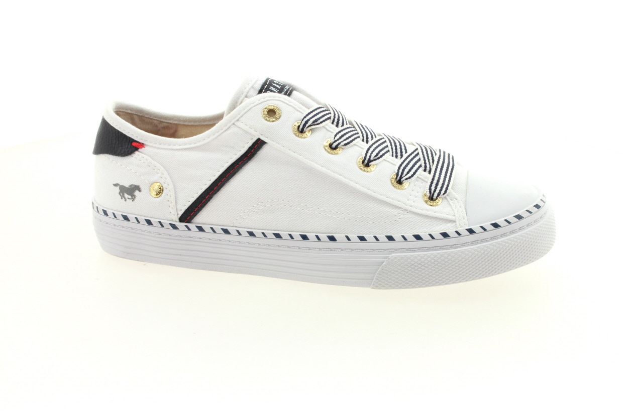 MUSTANG Dámské bílé tenisky