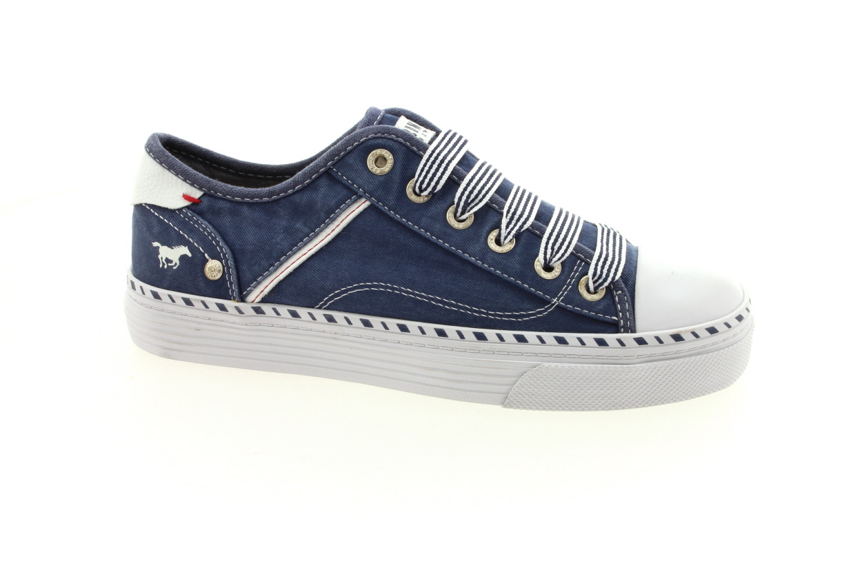 MUSTANG Dámské modré tenisky