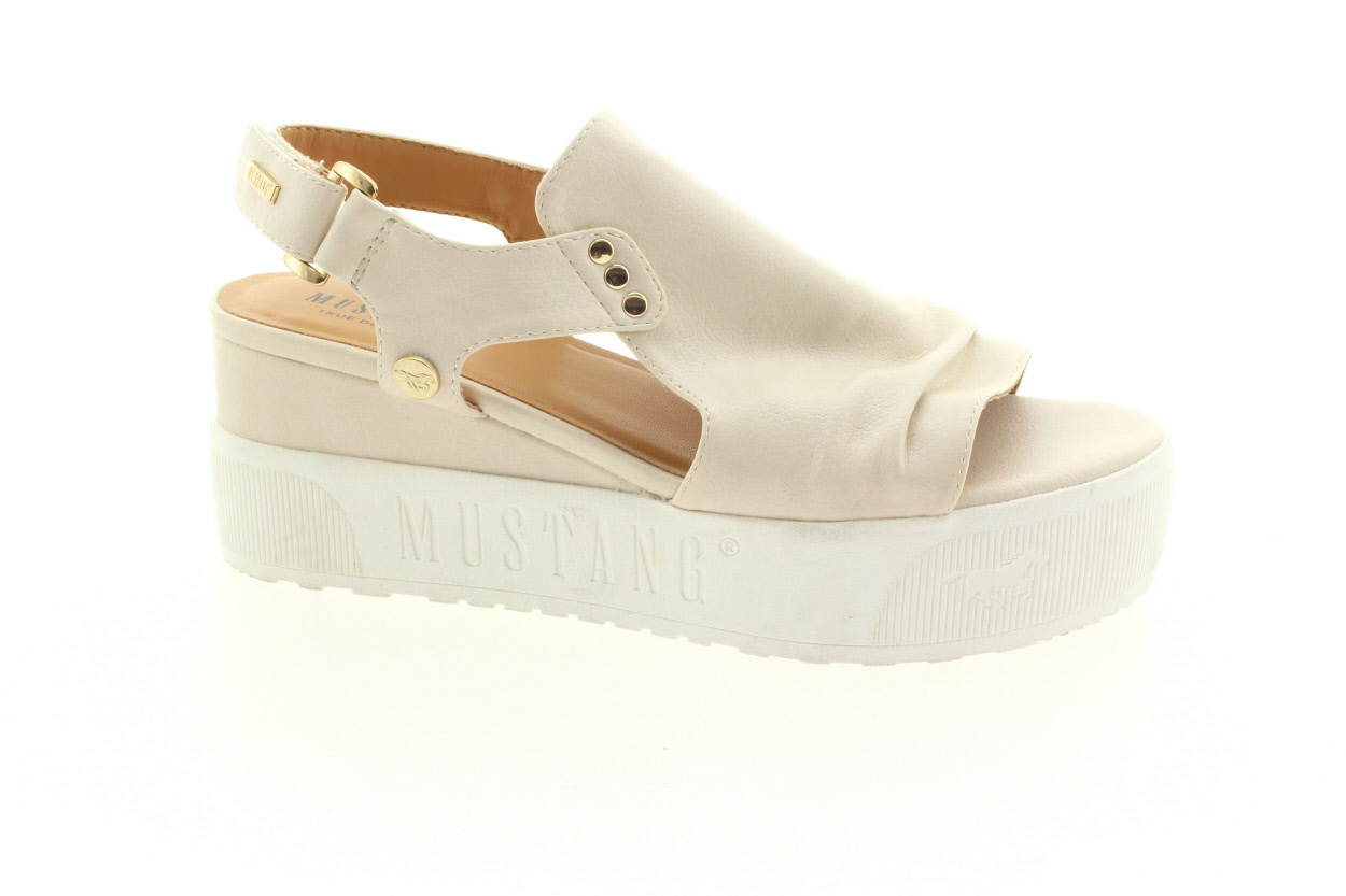 MUSTANG Dámské béžové sandály