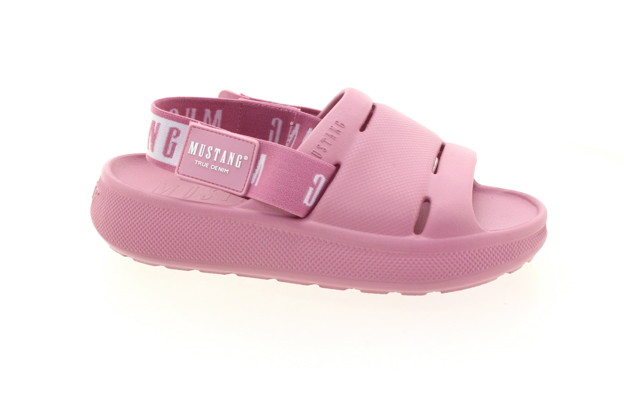 MUSTANG Dámské růžové pantofle