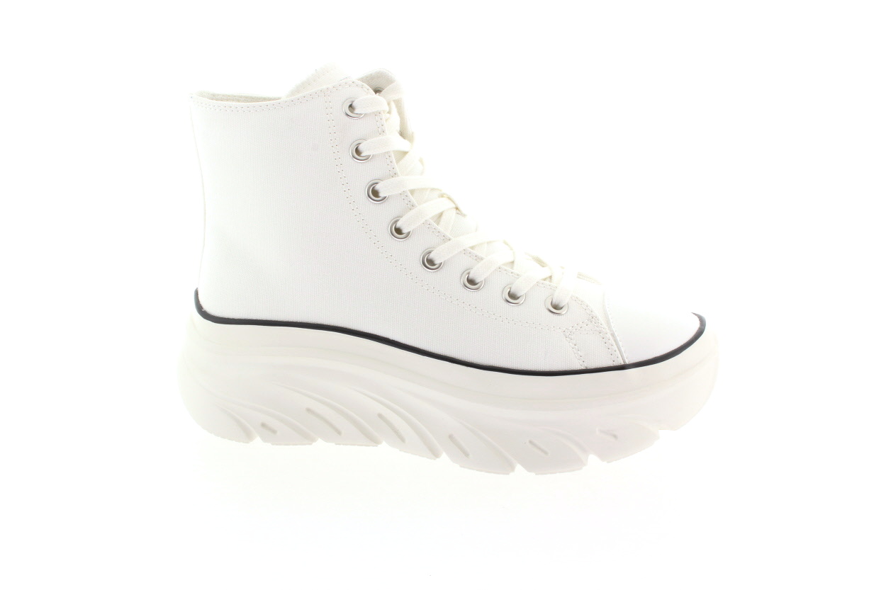 SKECHERS Dámský textilní bílý kotník