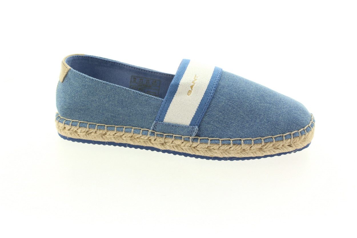 GANT Dámské modré textilní espadrilky
