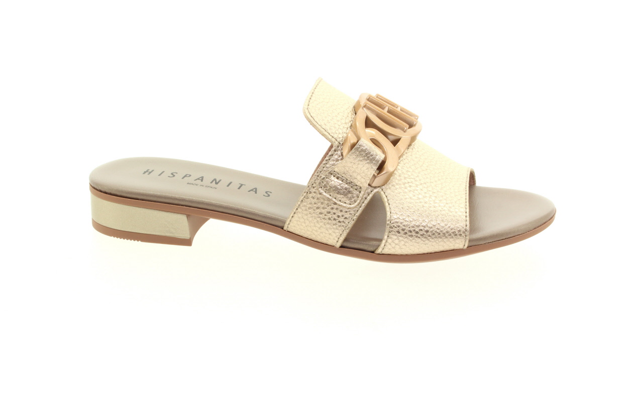 HISPANITAS Dámské kožené antico pantofle