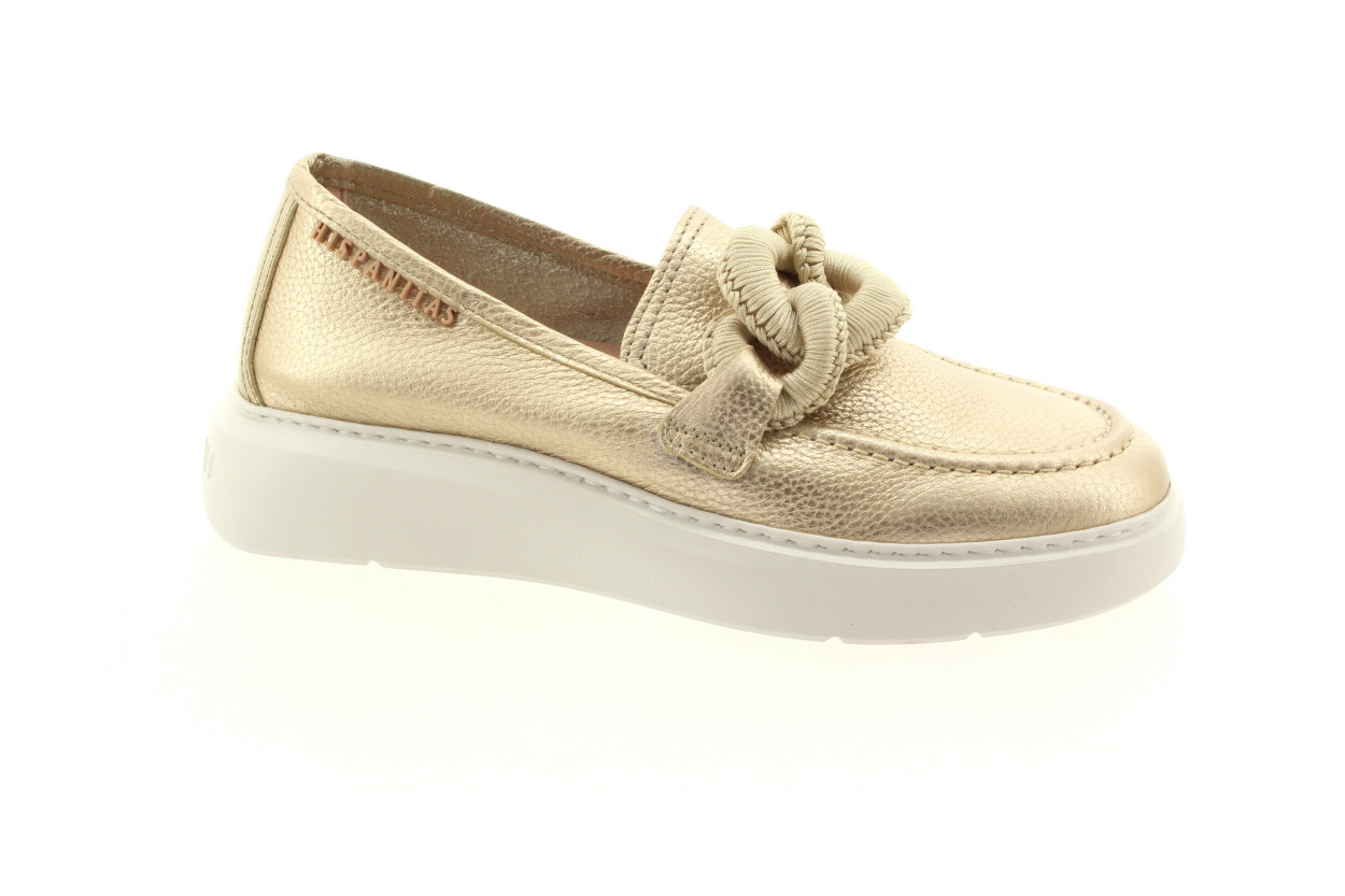 HISPANITAS Dámské kožené mokasíny antico