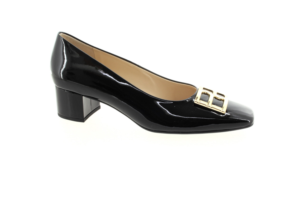 HÖGL Dámské černé kožené lodičky