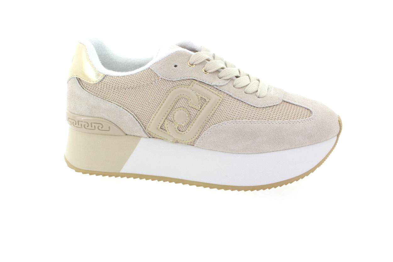 LIU JO Dámské kožené béžové tenisky