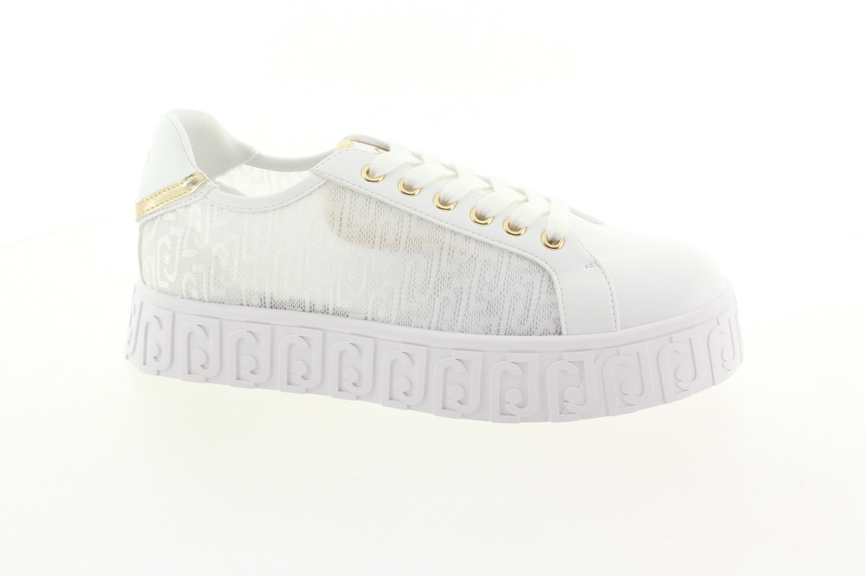 LIU JO Dámské kožené bílé tenisky