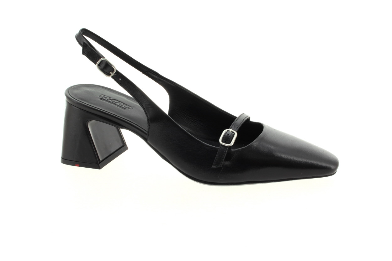 LLOYD Dámské kožené černé lodičky