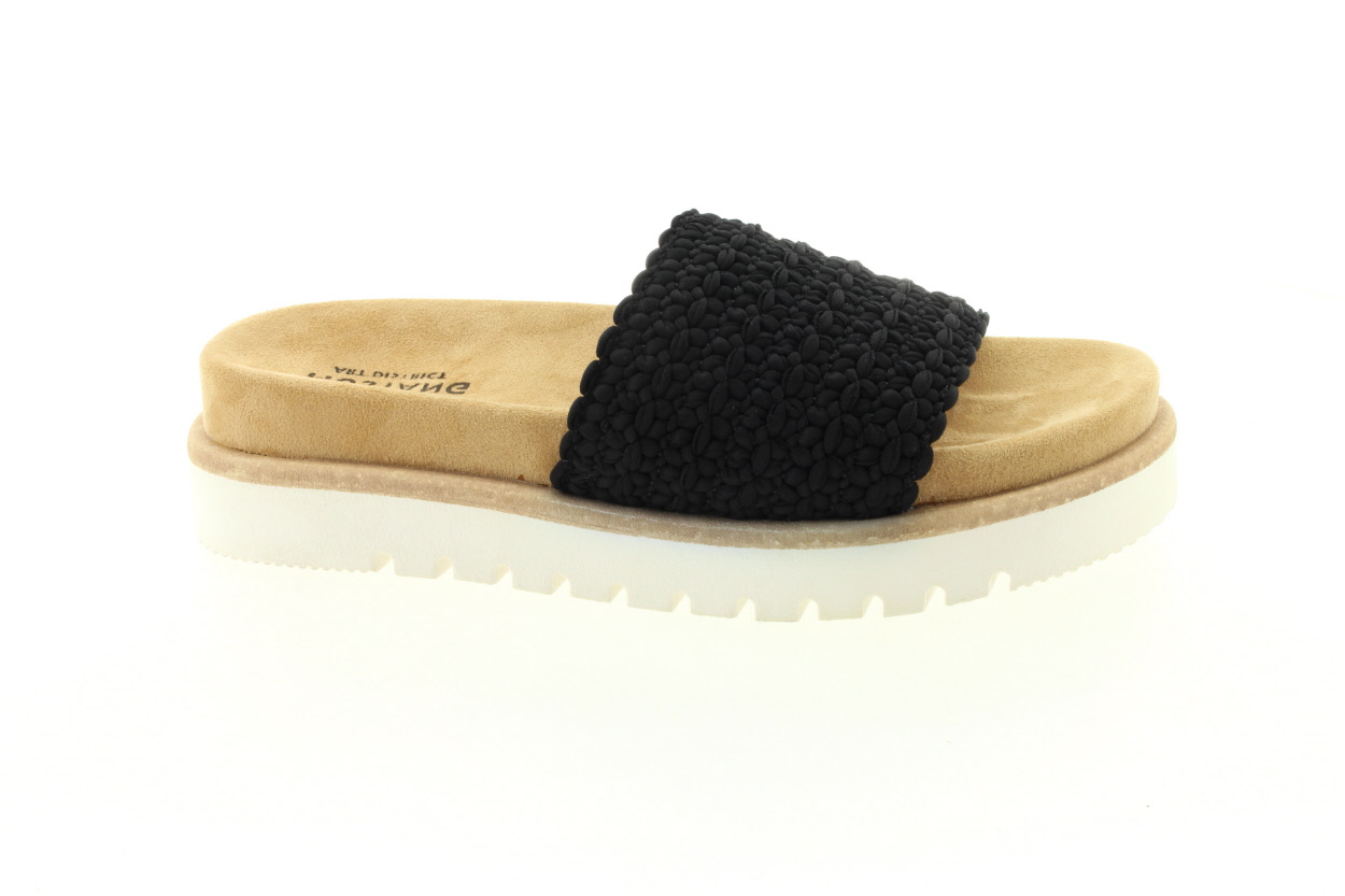 MUSTANG Dámské černé pantofle