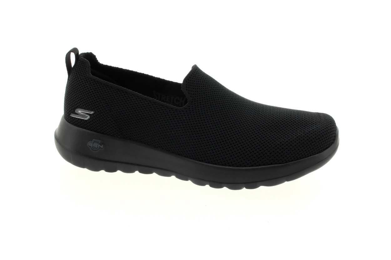 SKECHERS Dámské textilní černé mokasíny