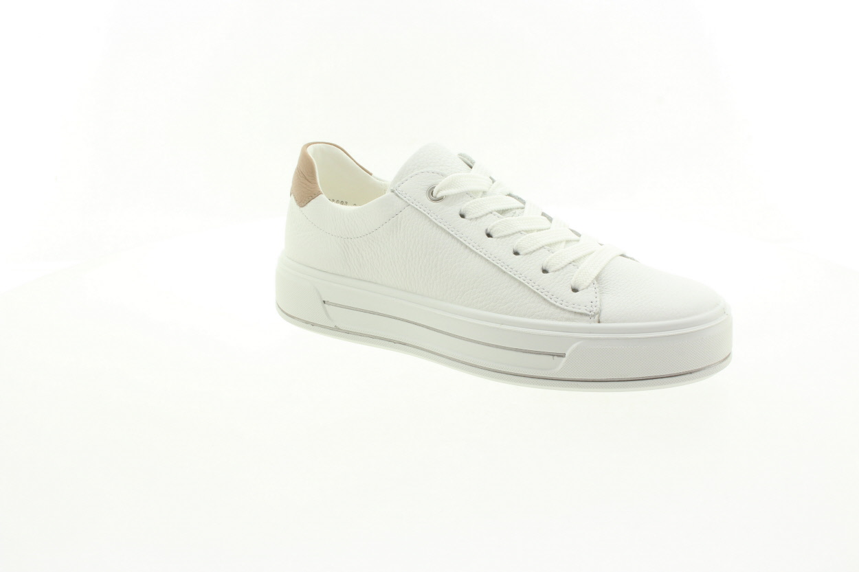 ARA Dámské bílé kožené tenisky