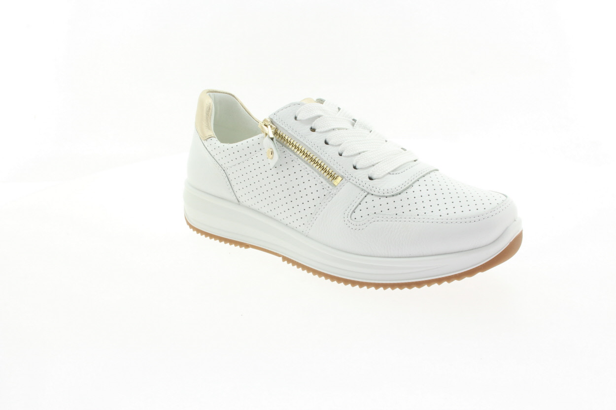 ARA Dámské bílé kožené tenisky